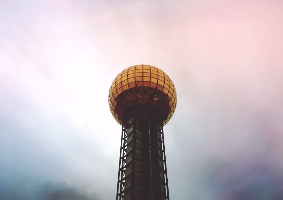 sunsphere in knoxville tn where there are great truck stops for drivers to stop through
